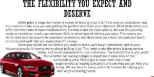 Cars For Lease Online